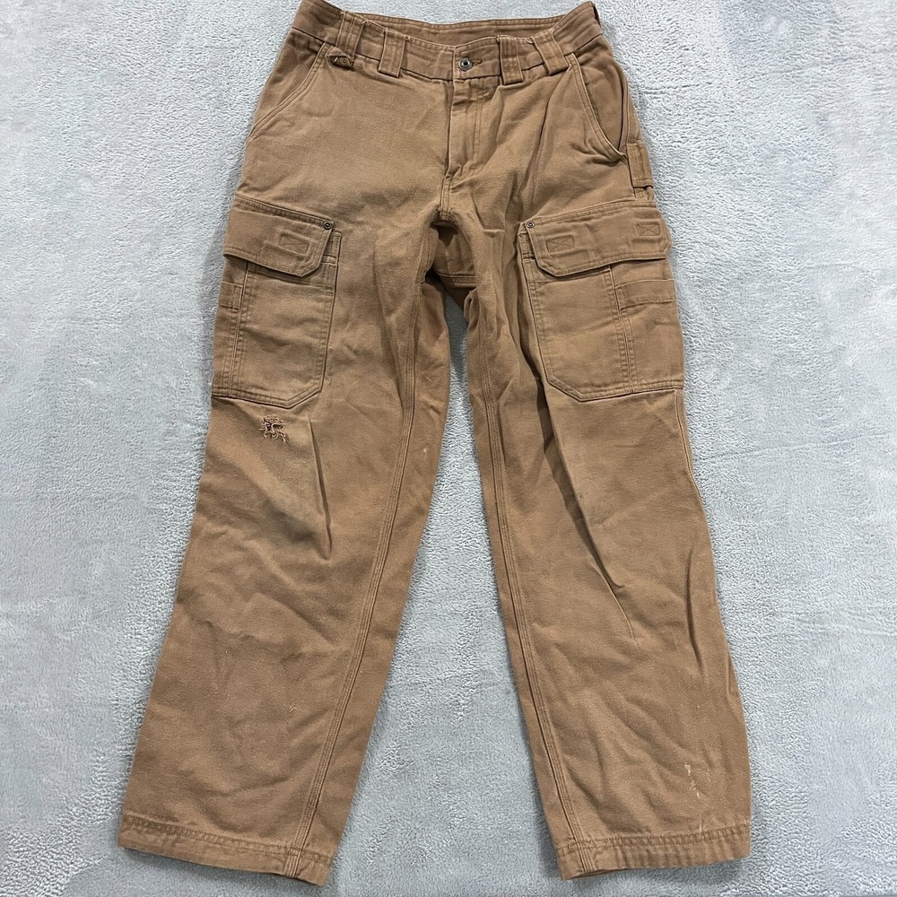 Duluth Trading Pants‎ Mens Size 31x31* Flex Fire Hose Cargo Workwear Utility Y2K